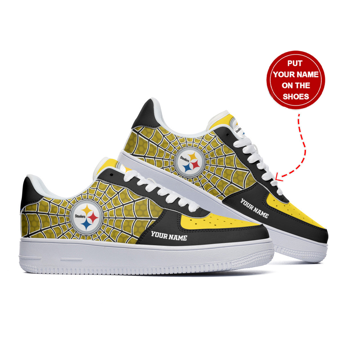 ideafootwear pittsburgh steelers nfl air low top sneakers shoes for men and women 2692 iihrg