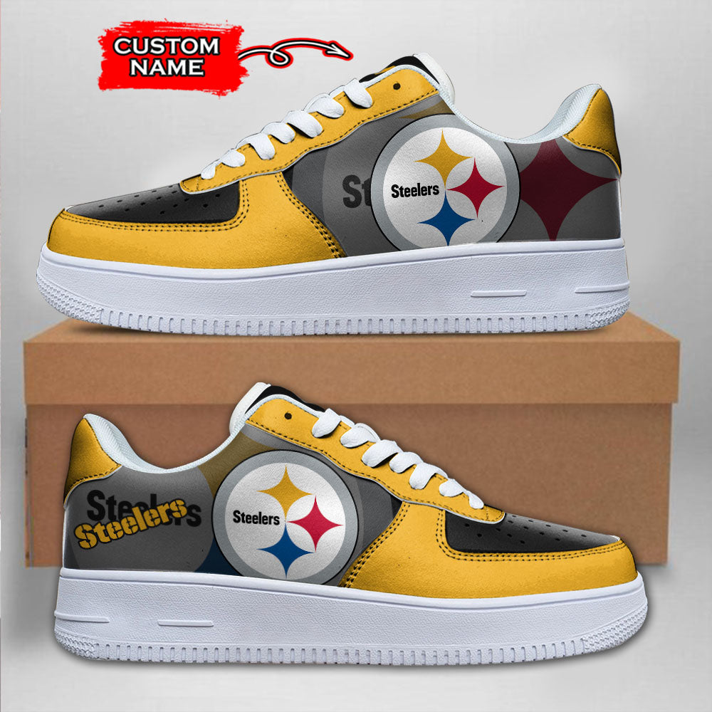 ideafootwear pittsburgh steelers nfl air low top sneakers shoes for men and women 4175 3vmrg