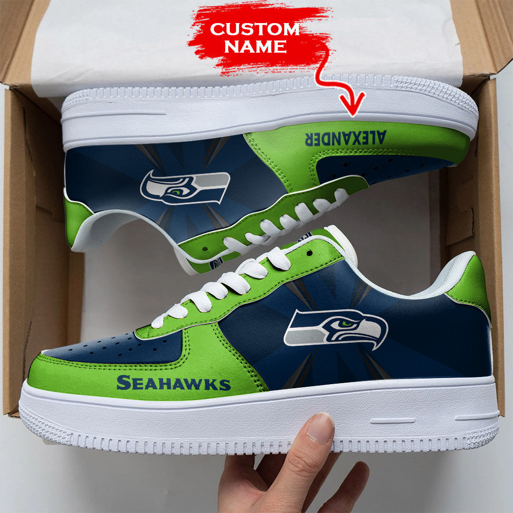 ideafootwear seattle seahawks nfl air low top sneakers shoes for men and women 7456 x7i3q