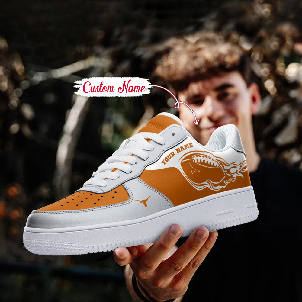 ideafootwear texas longhorns ncaa air low top sneakers shoes for men and women 7627 7rkxm