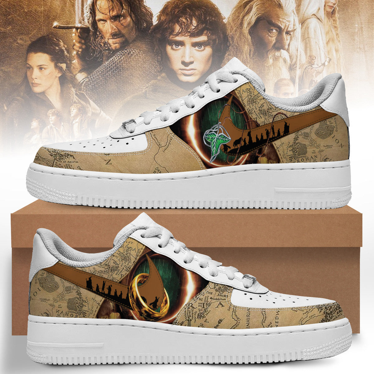 ideafootwear the lord of the rings air low top sneakers shoes for men and women 1891 zirb0