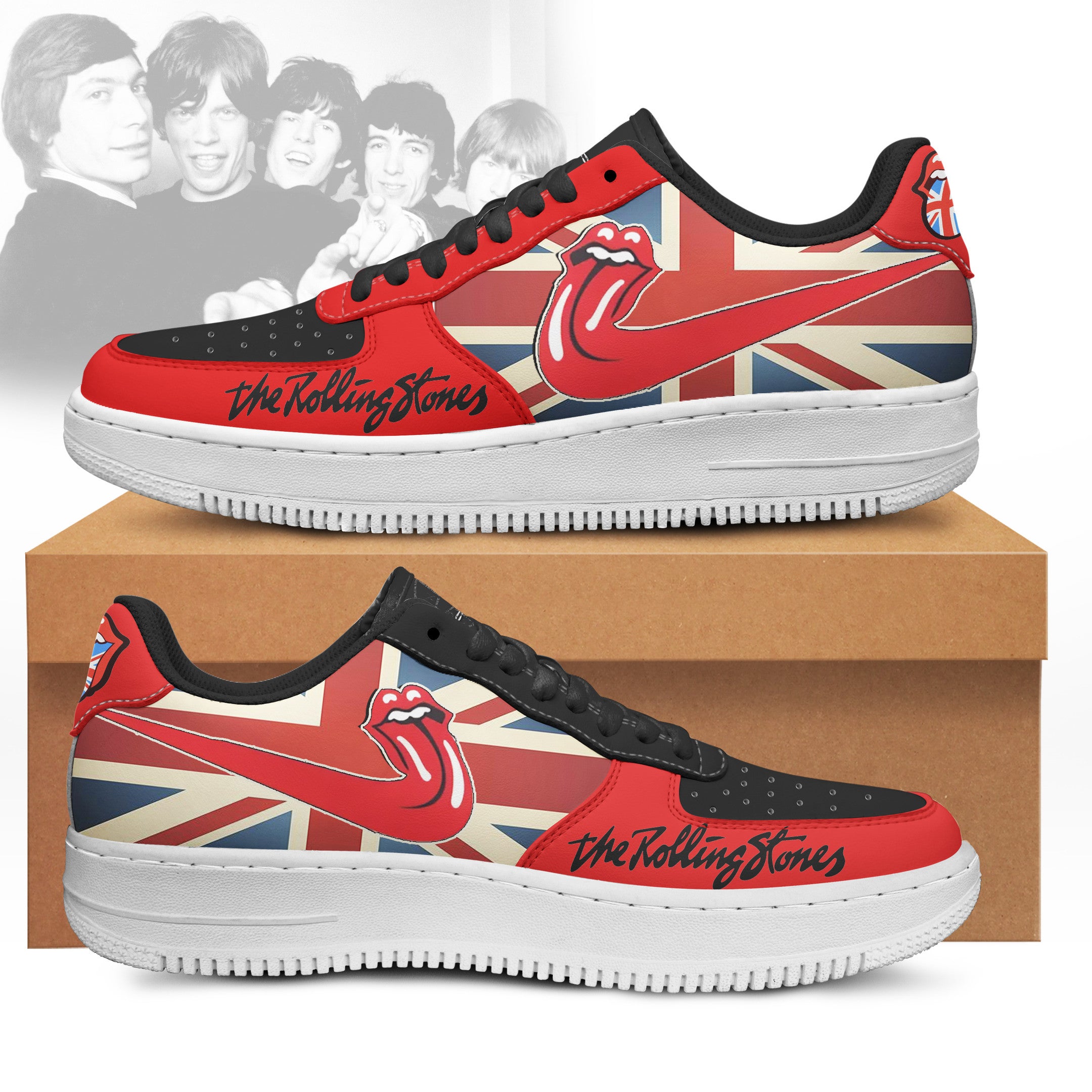 ideafootwear the rolling stones air low top sneakers shoes for men and women 8268 hz5mv