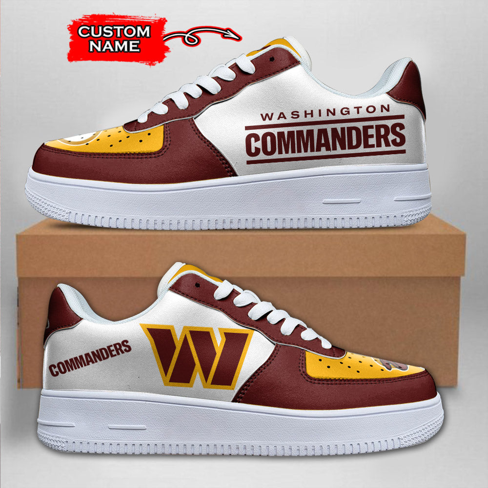 ideafootwear washington commanders nfl air low top sneakers shoes for men and women 1152 7i90o