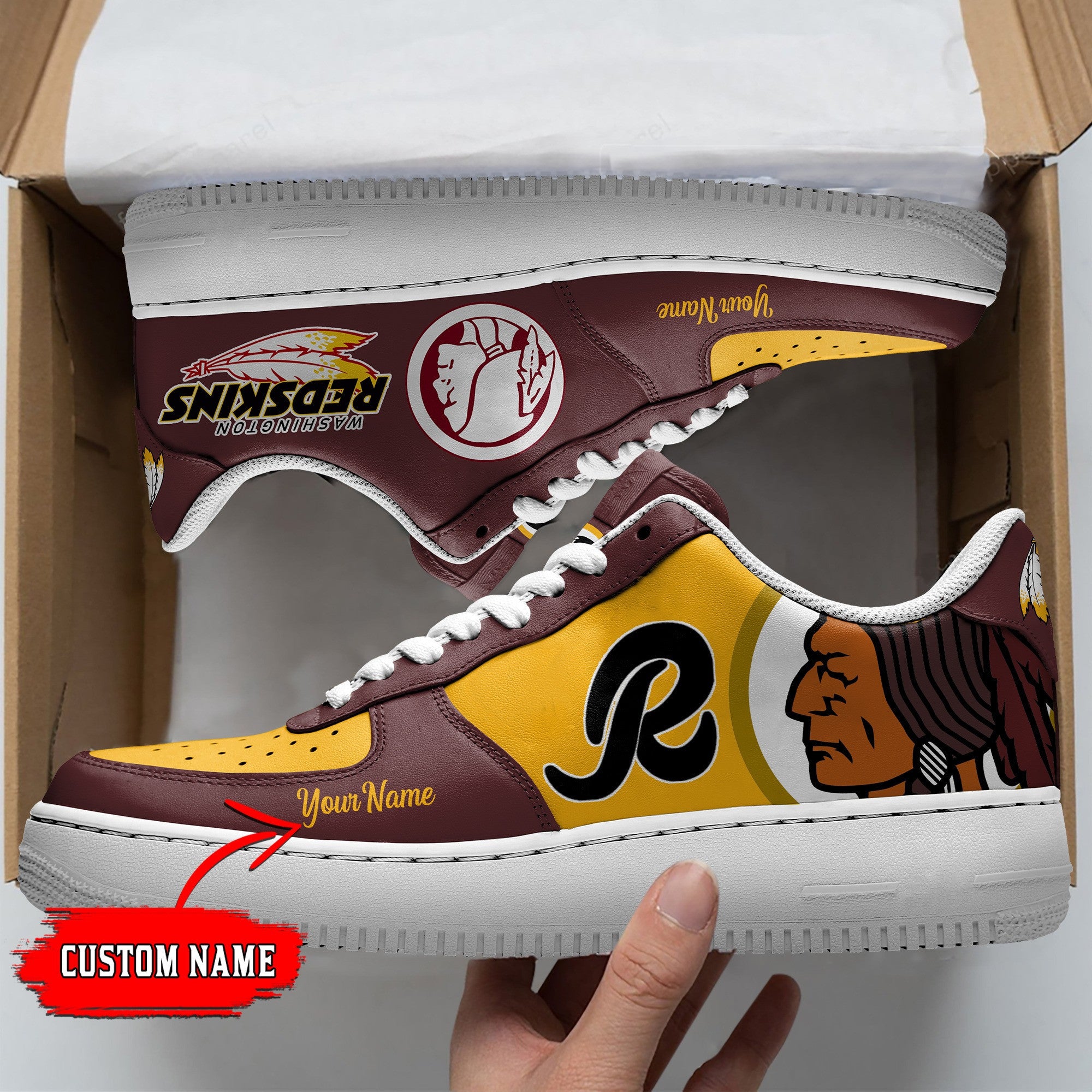 ideafootwear washington redskins nfl air low top sneakers shoes for men and women 9820 dczgq