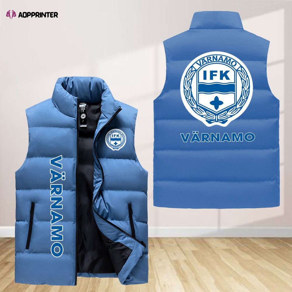 ifk varnamo sleeveless puffer jacket custom for fans gifts