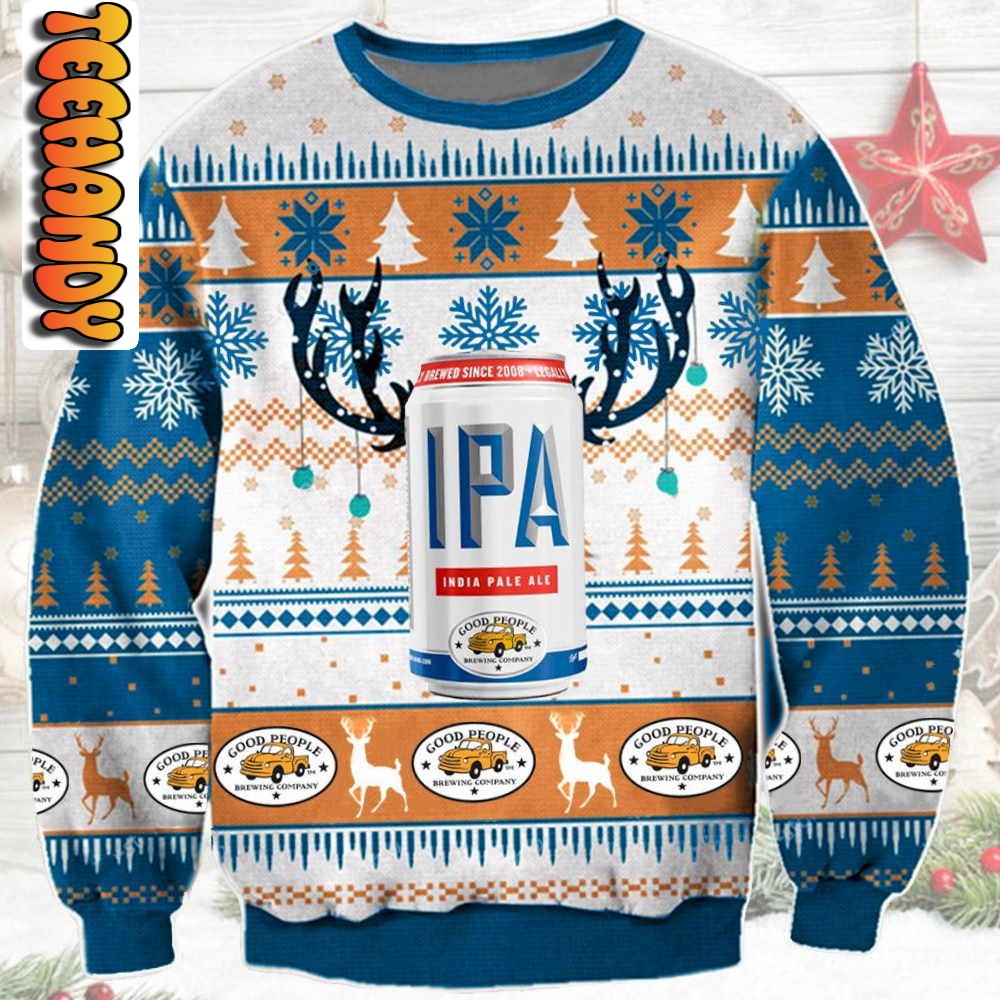 india pale ale ugly christmas sweater68954