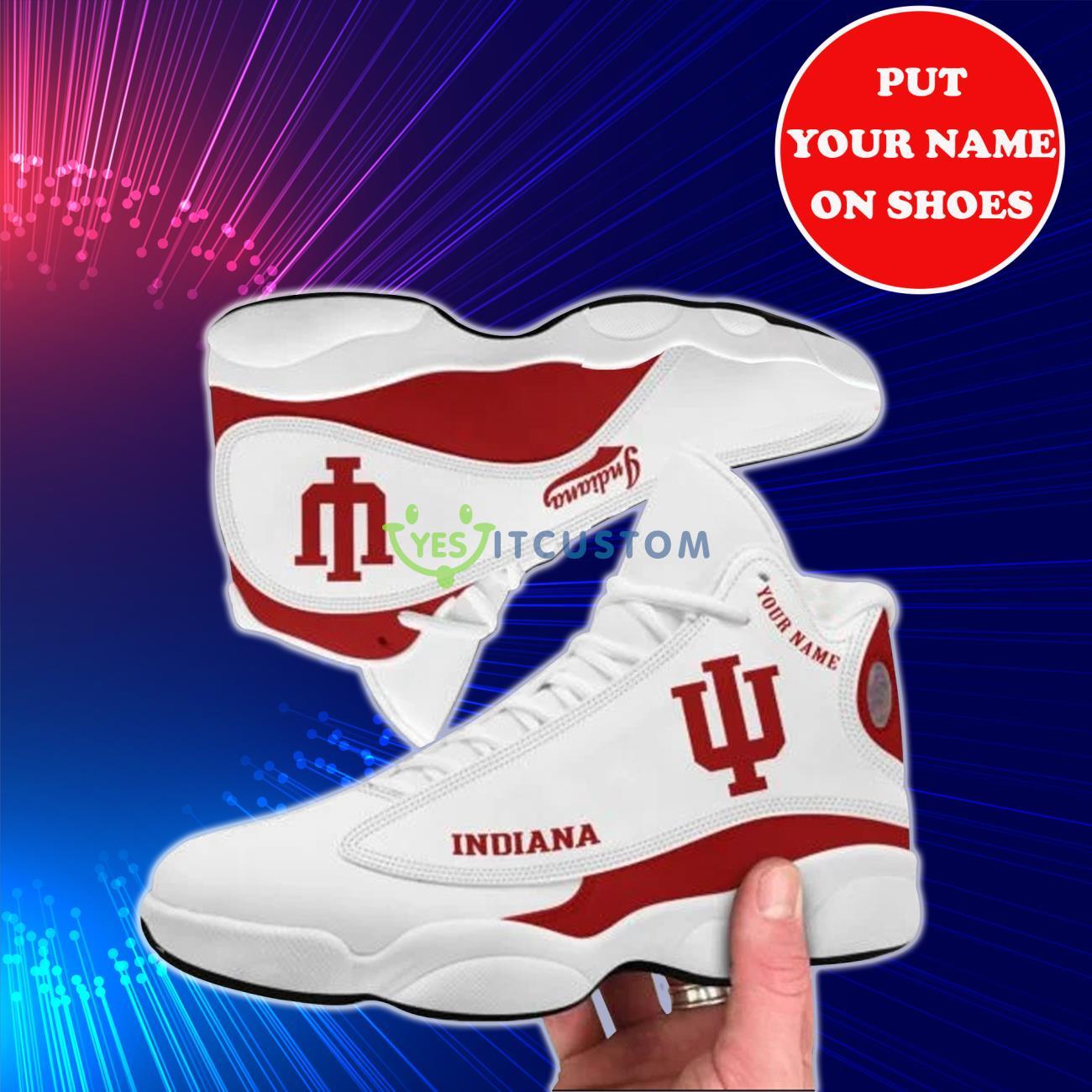 indiana hoosiers best custom name air jordan 13 shoes