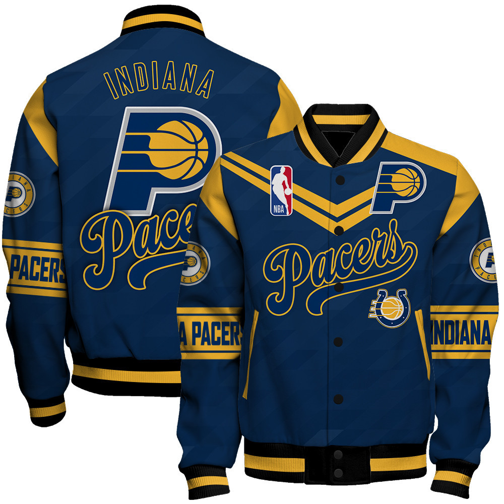 indiana pacers nba baseball varsity jacket baseball jacket all over print sfat v9 ilbuu