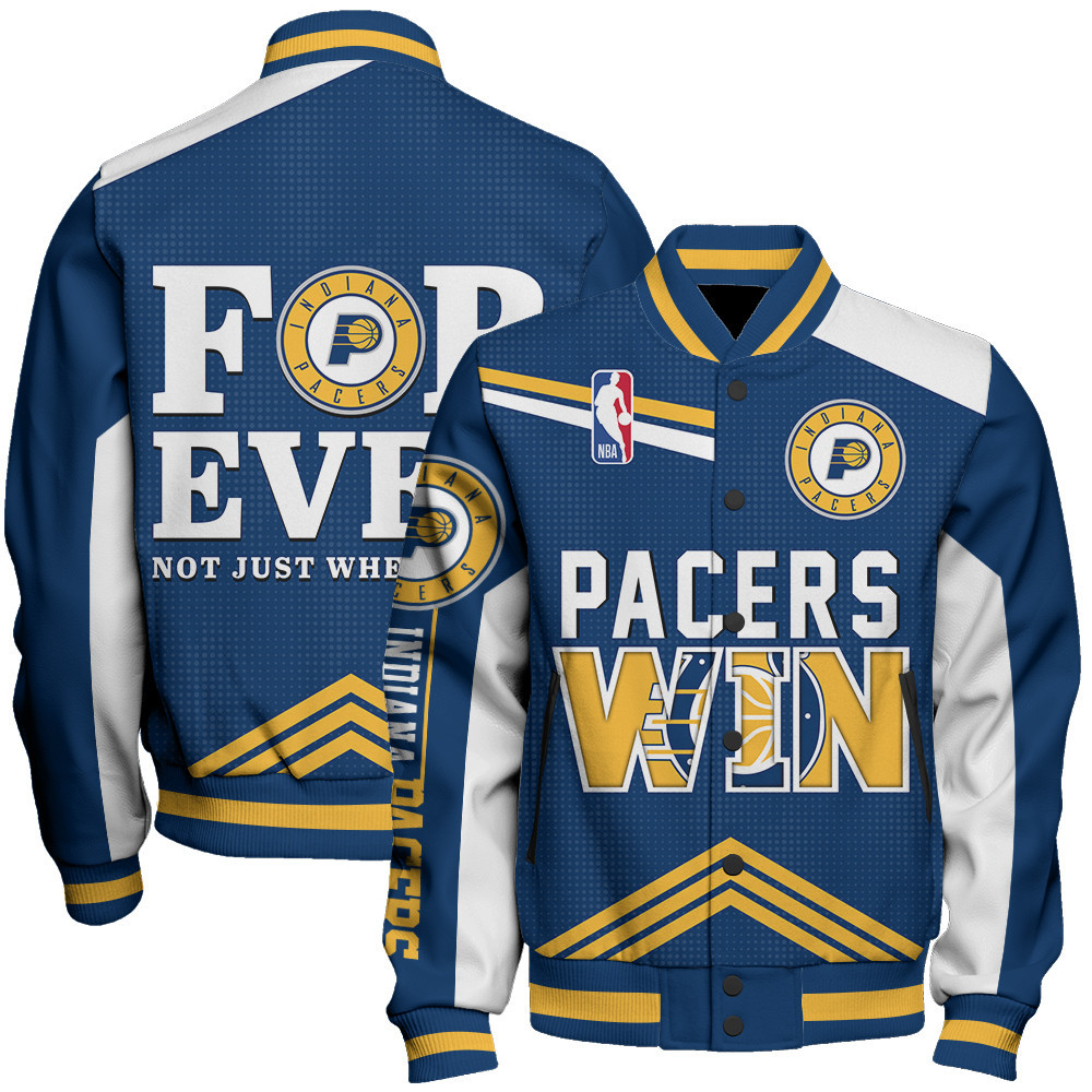 indiana pacers nba baseball varsity jacket baseball jacket all over print stm v15 6wovs