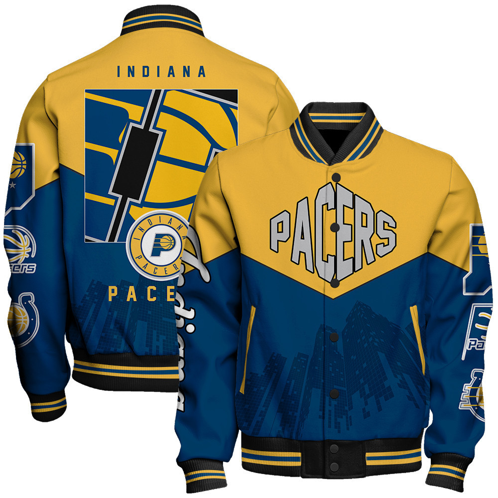 indiana pacers nba baseball varsity jacket baseball jacket all over print stm v17 trf9m