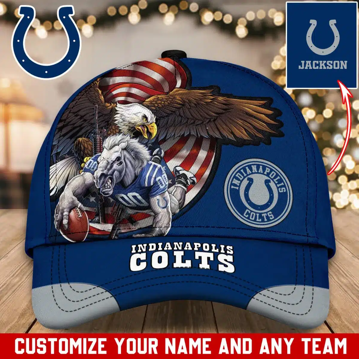 indianapolis colts classic cap gift for fans wty241557 une3d