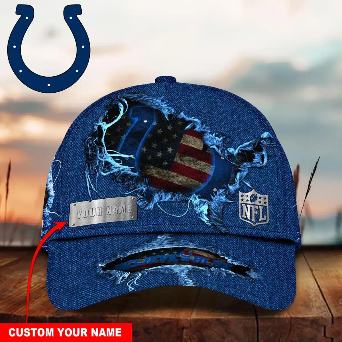 indianapolis colts classic cap gift for fans wty241614 757se