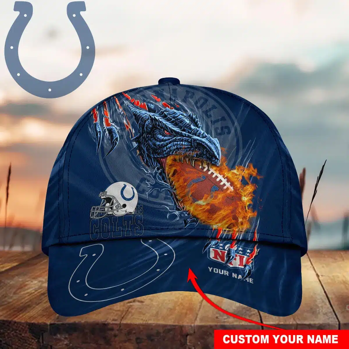 indianapolis colts classic cap gift for fans wty241623 7i7lk