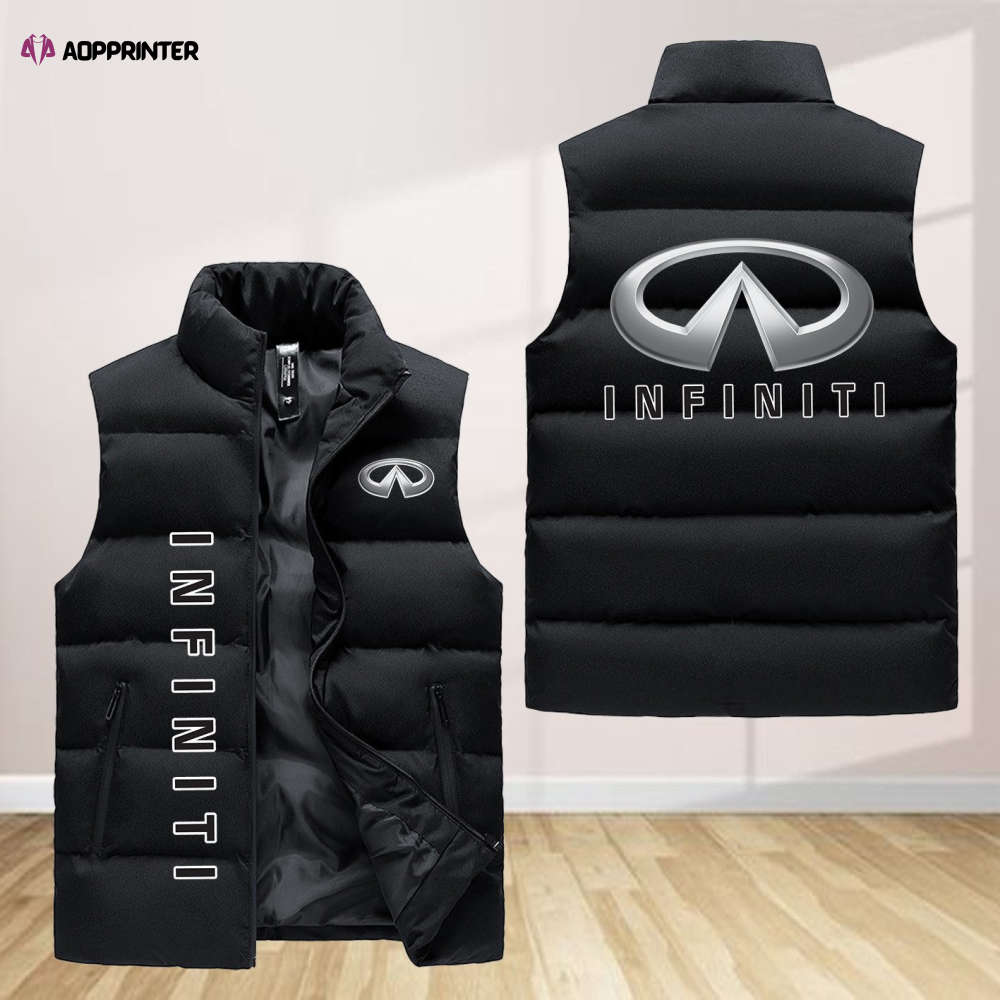 infiniti sleeveless puffer jacket custom for fans gifts