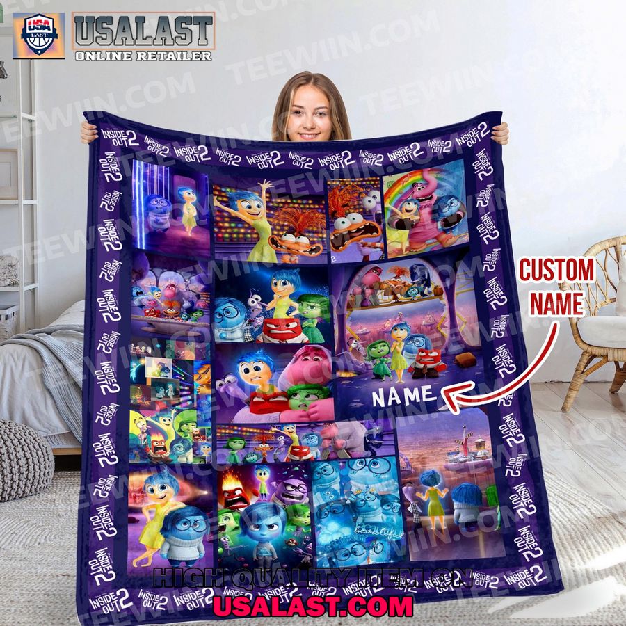 inside out 2 custom name blanket best gift for childern 1 aqxpj