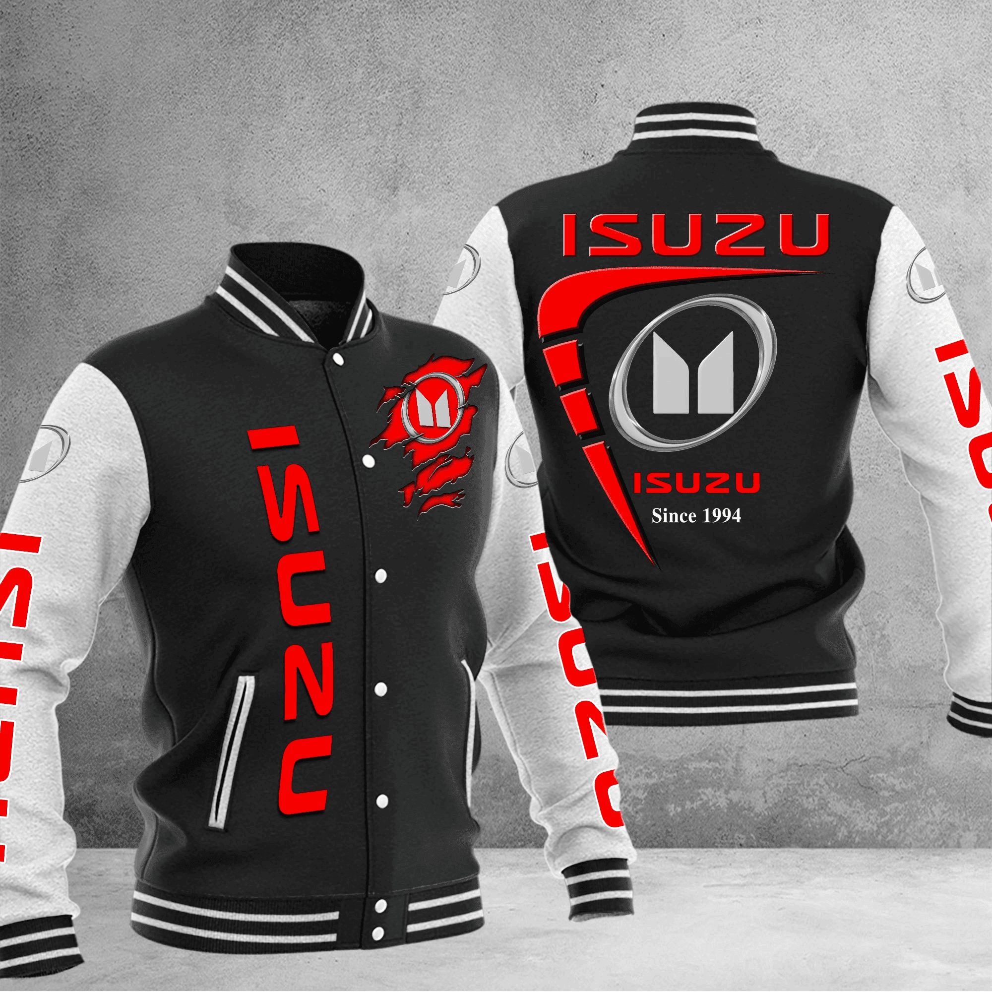 isuzu baseball varsity jacket baseball jacket all over print vsx4d