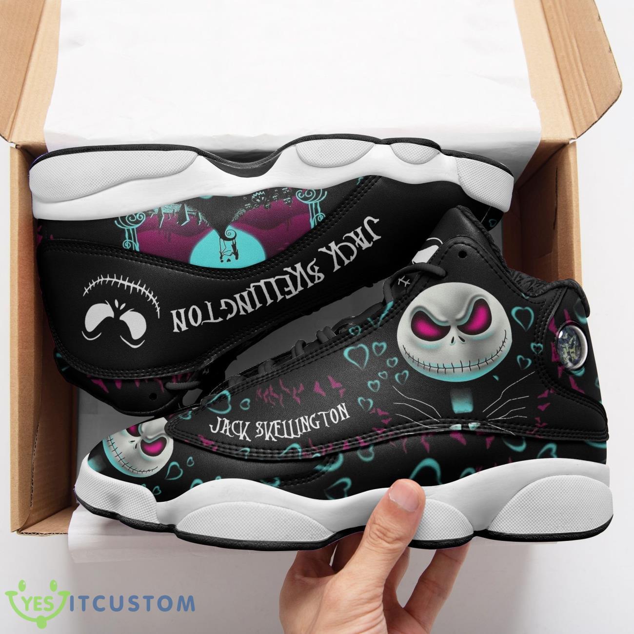 jack skellington air jordan 13 sneakers men and women shoes