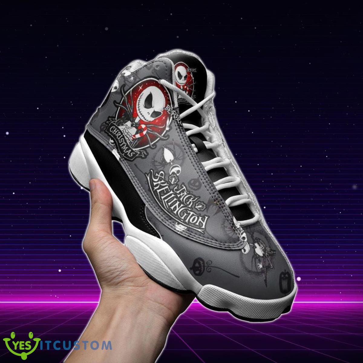 jack skellington air jordan 13 sneakers style gift for loved ones