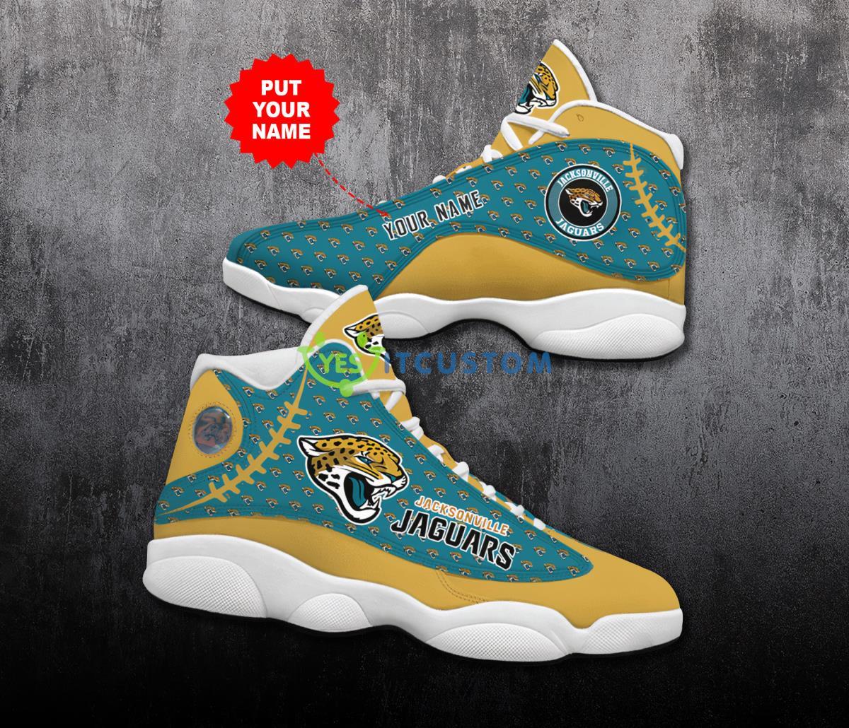 jacksonville jaguars football team personalized air jordan 13 for fans