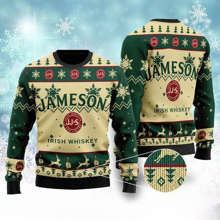 jameson christmas ugly sweater flexiquor com 1