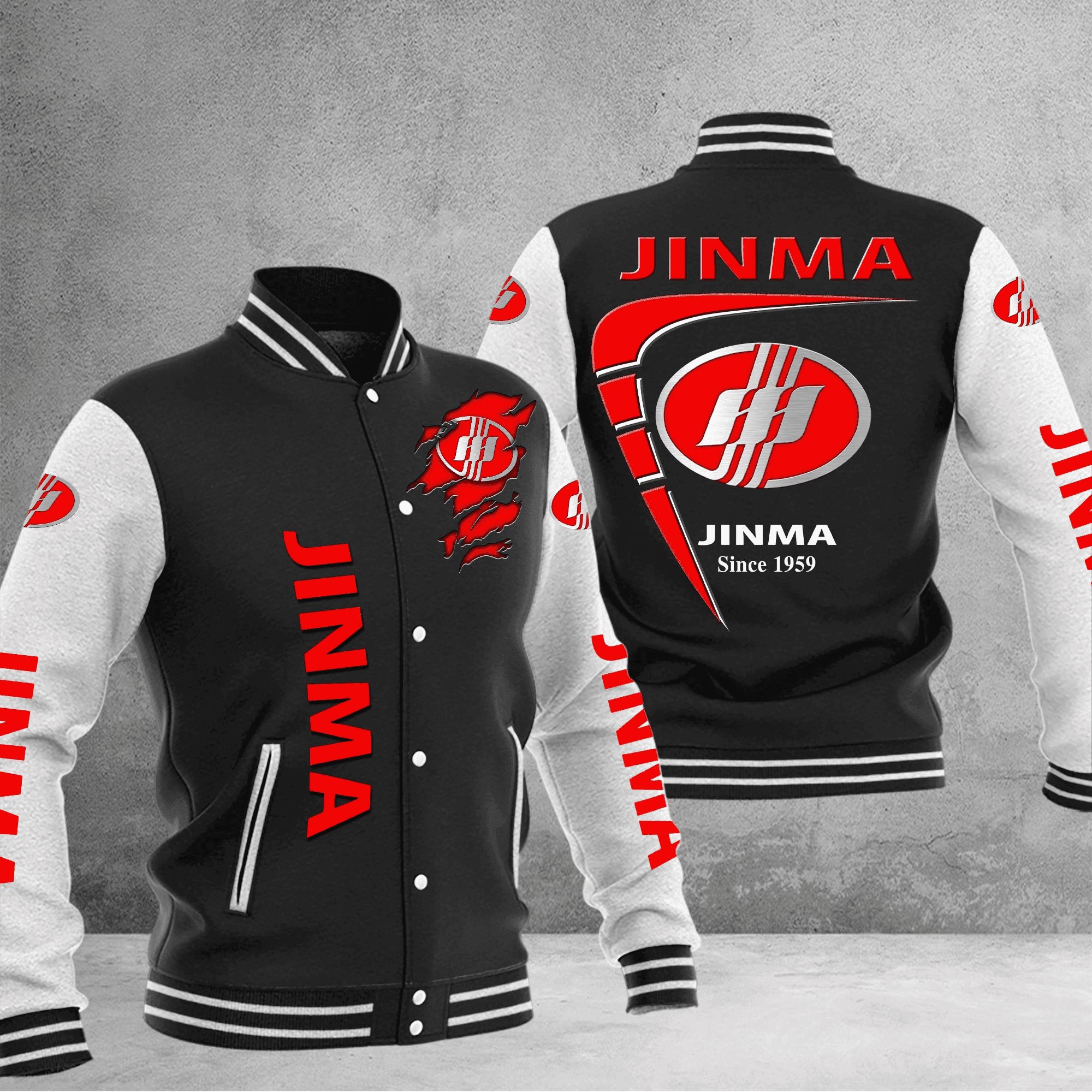 jinma baseball varsity jacket baseball jacket all over print zzqam