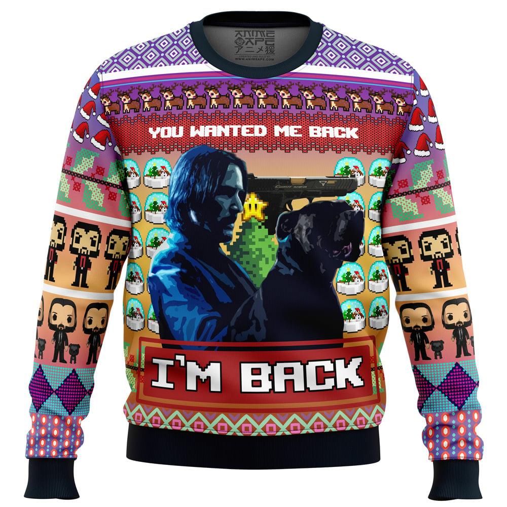 john wick Sweater front