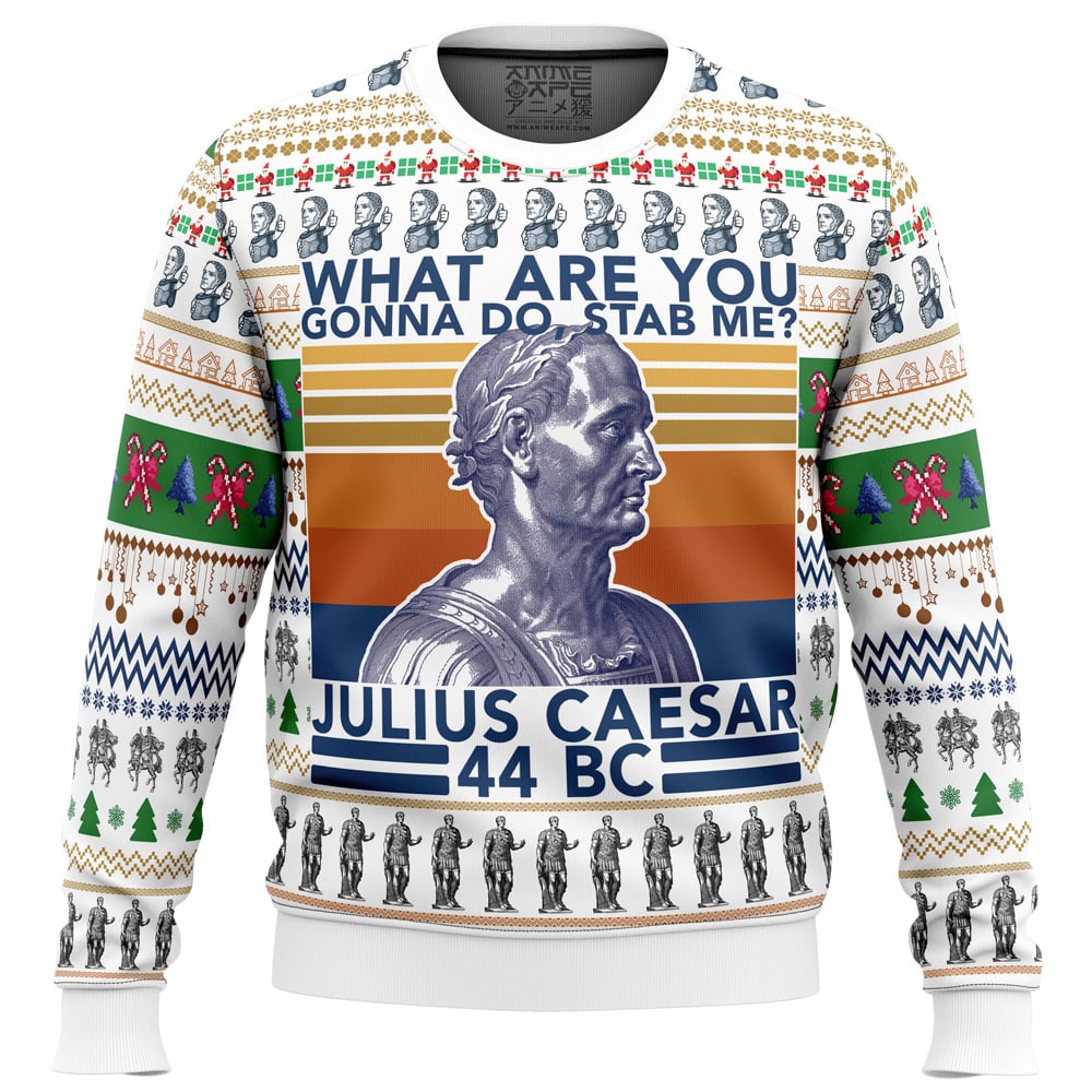 julius Ugly Christmas Sweater front mockup