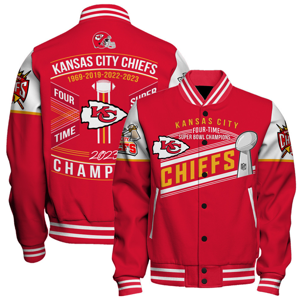 kansas city chiefs champions lviii unisex baseball varsity jacket baseball jacket all over print sfat v20 5cxhv