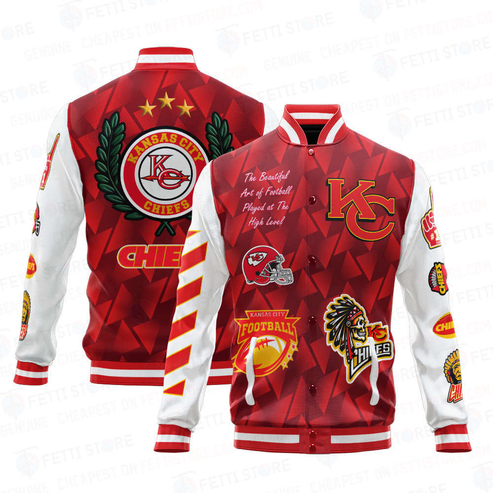 kansas city chiefs nfl baseball varsity jacket baseball jacket all over print sh11 knwsq