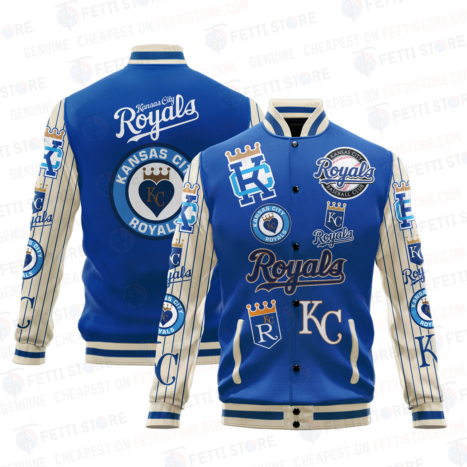 kansas city royals mlb baseball varsity jacket baseball jacket all over print v6 dw3t1