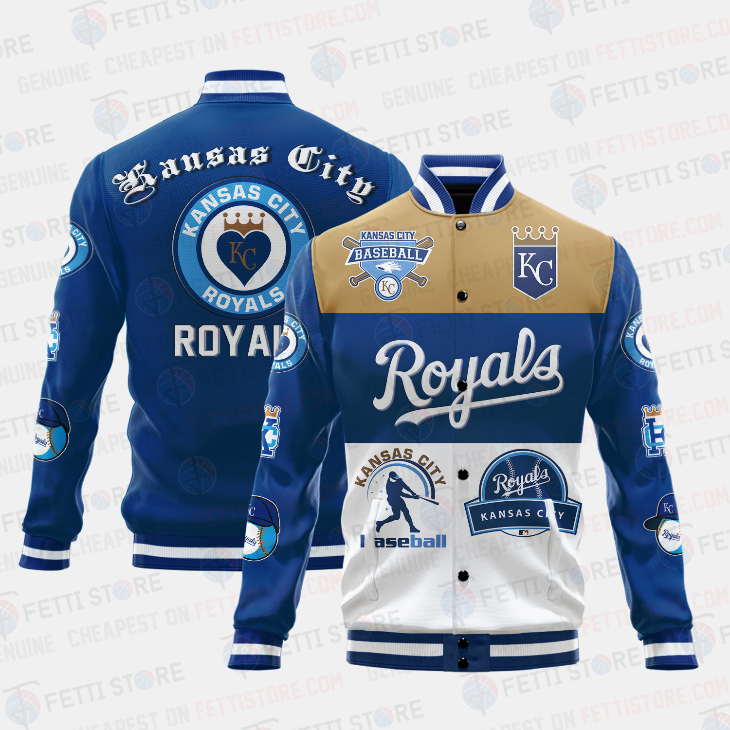 kansas city royals symbol vintage design baseball varsity jacket baseball jacket all over print rtgze