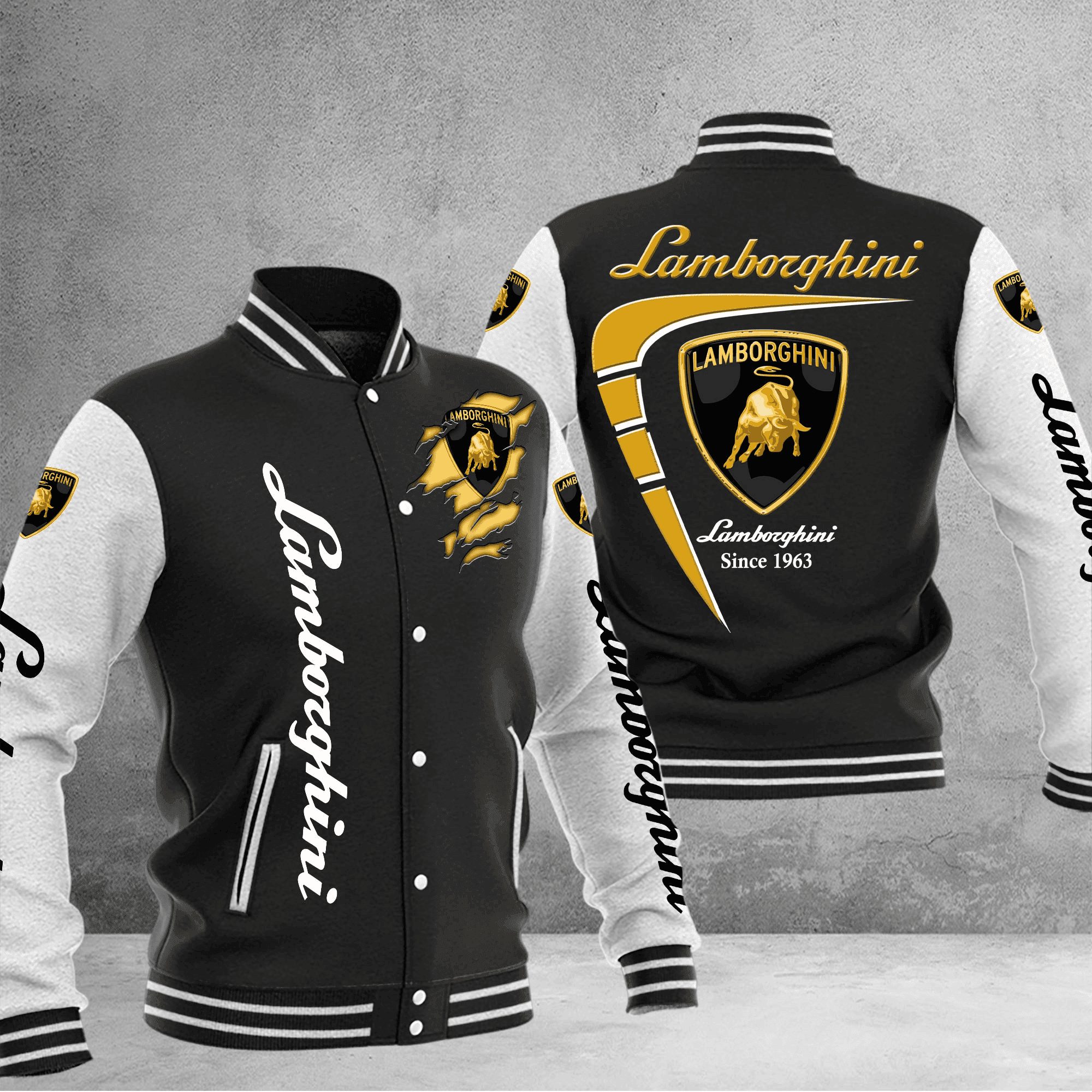 lamborghini baseball varsity jacket baseball jacket all over print 7pinv