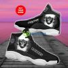 las vegas raiders football team personalized air jordan 13 best sneaker for fans