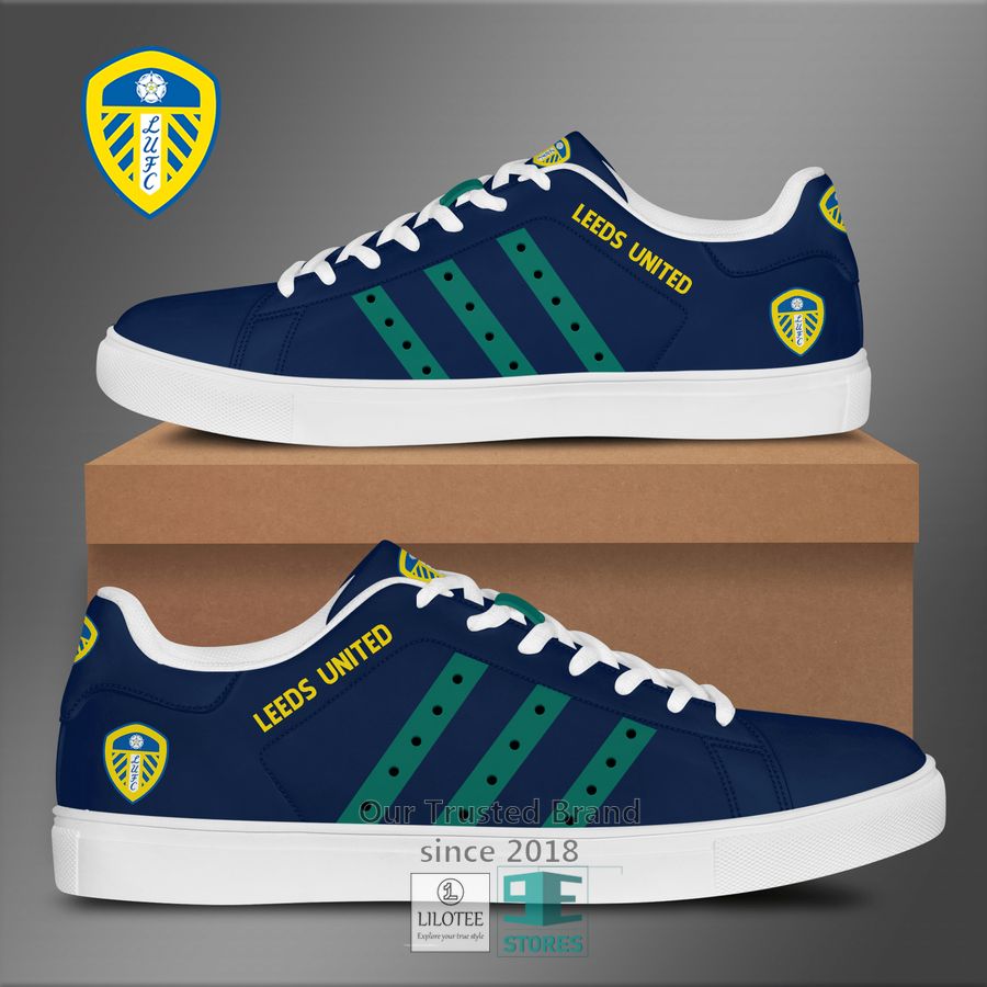 leed united navy green stan smith low top shoes jkded