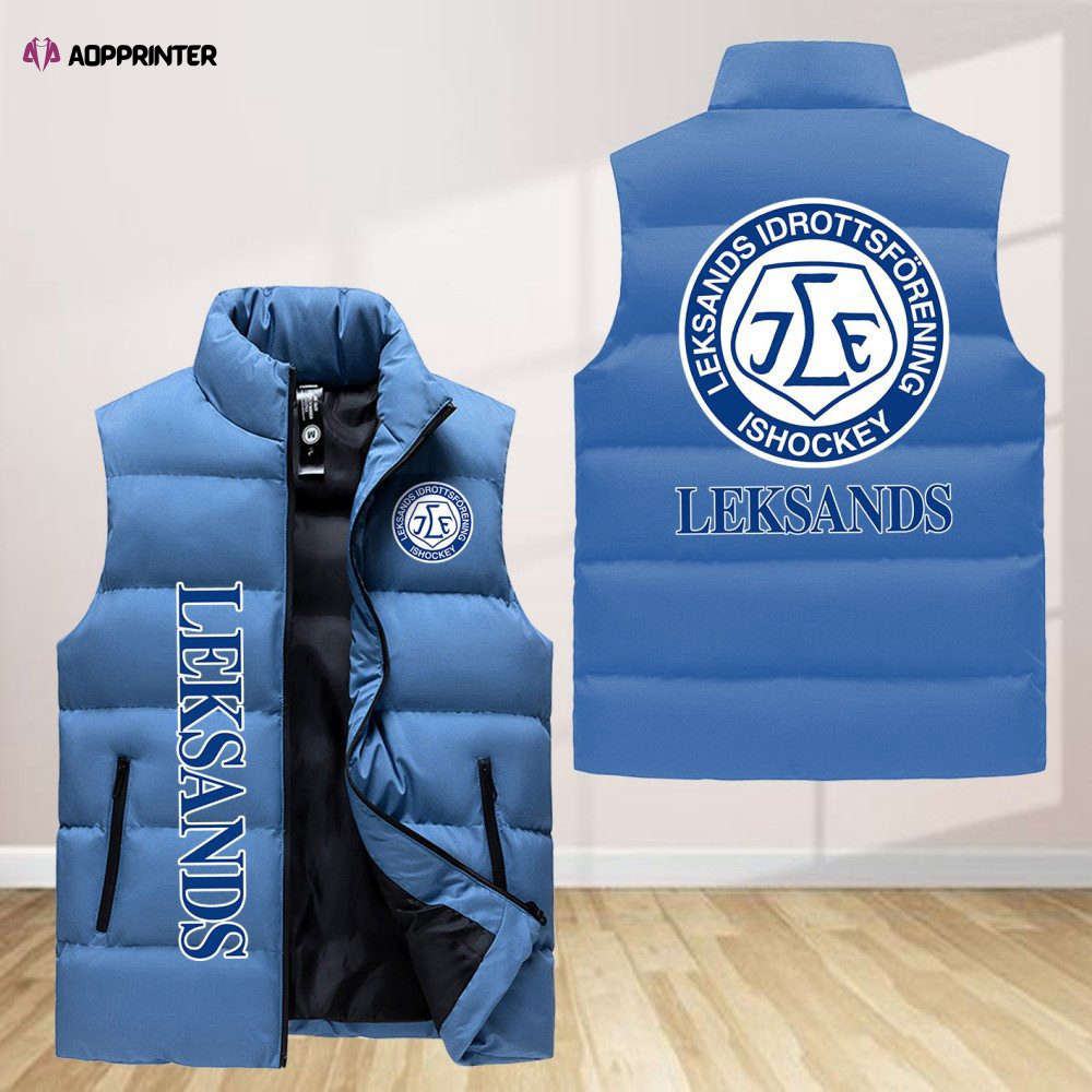 leksands if sleeveless puffer jacket custom for fans gifts