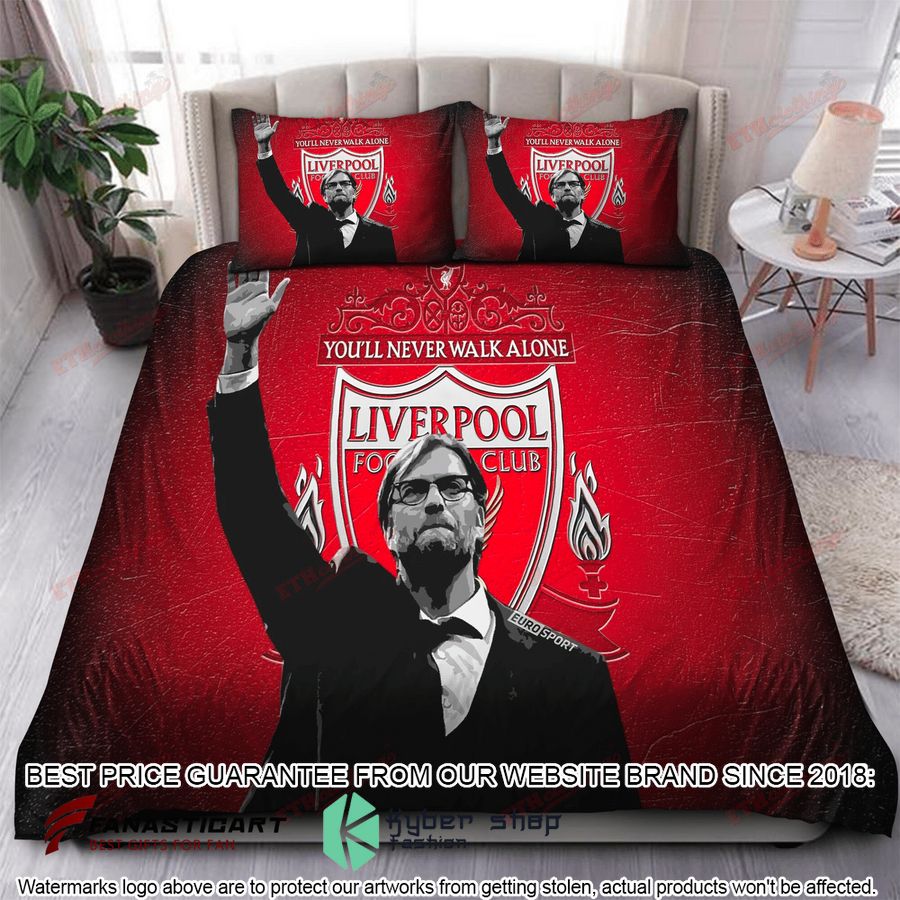 liverpool fc youll never walk alone bedding set 1 210