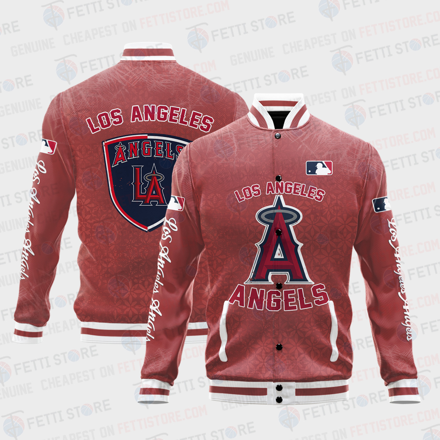 los angeles angels mlb baseball varsity jacket baseball jacket all over print v8 9diwg