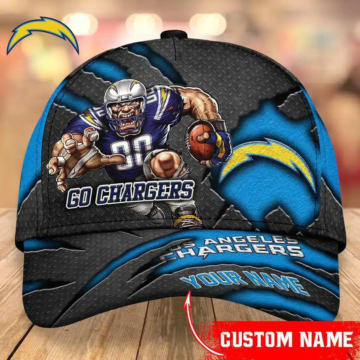 los angeles chargers classic cap gift for fans wty241904 o7uxu