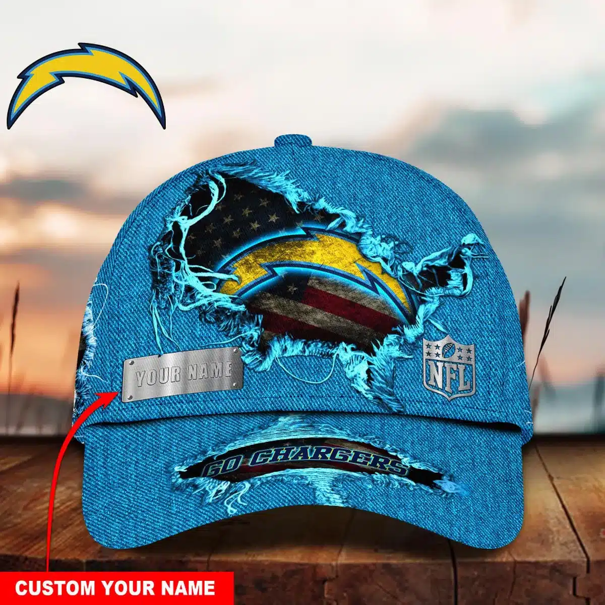 los angeles chargers classic cap gift for fans wty241923 qiovr