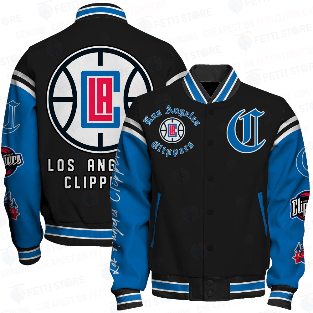 los angeles clippers nba baseball varsity jacket baseball jacket all over print sfat v12 mszwd