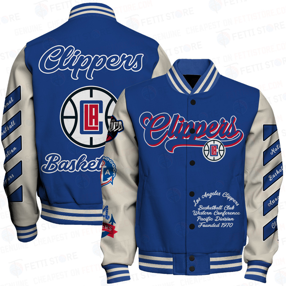 los angeles clippers nba baseball varsity jacket baseball jacket all over print sfat v14 oqr0n