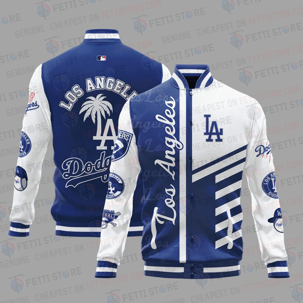 los angeles dodgers american league baseball baseball varsity jacket baseball jacket all over print sh1 v1 d4xd6