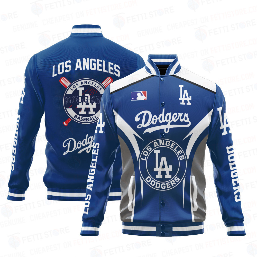 los angeles dodgers baseball traditional pattern baseball varsity jacket baseball jacket all over print sh1 yasvu