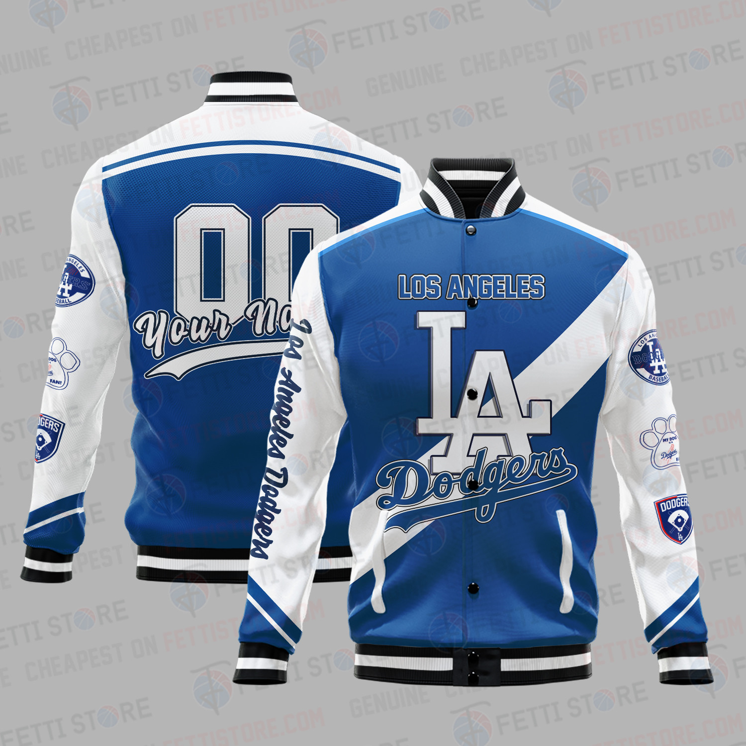 los angeles dodgers league baseball baseball varsity jacket baseball jacket all over print sh1 v2 wcg9r