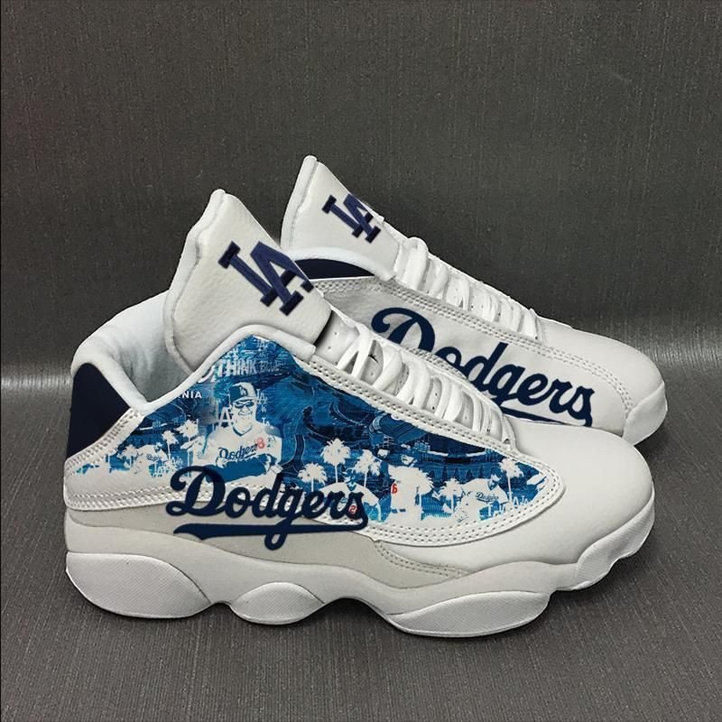 los angeles dodgers mlb baseball team sneaker big logo sneakers eakj8