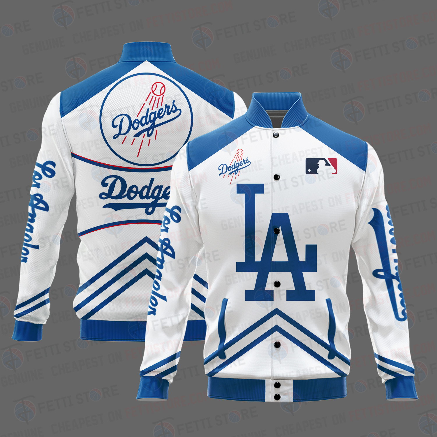 los angeles dodgers mlb baseball varsity jacket baseball jacket all over print v4 kshkt