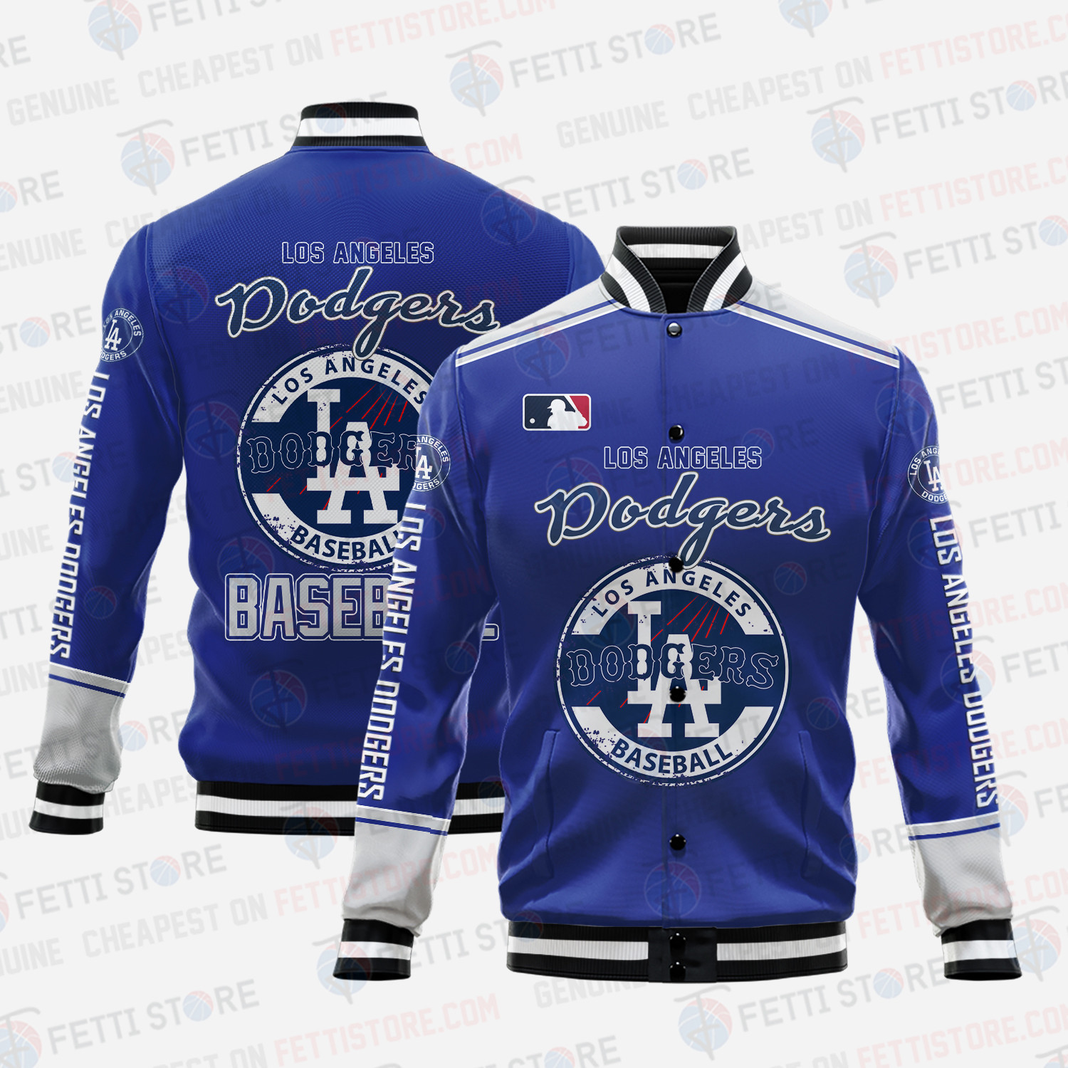 los angeles dodgers mlb baseball varsity jacket baseball jacket all over print v5 o8knz