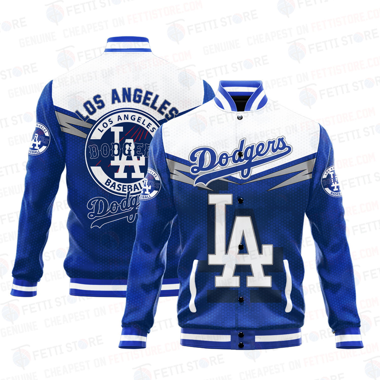 los angeles dodgers mlb baseball varsity jacket baseball jacket all over print v7 bexgi