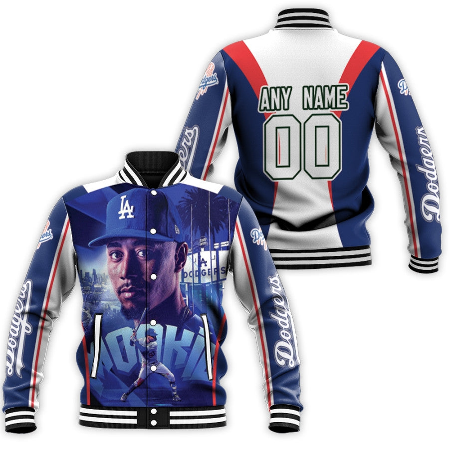 los angeles dodgers mooki betts 00 white jersey style all over print designed gift with personalized for dodgers fans baseball jacket button up zipper hooded all over print mlb i5ytf