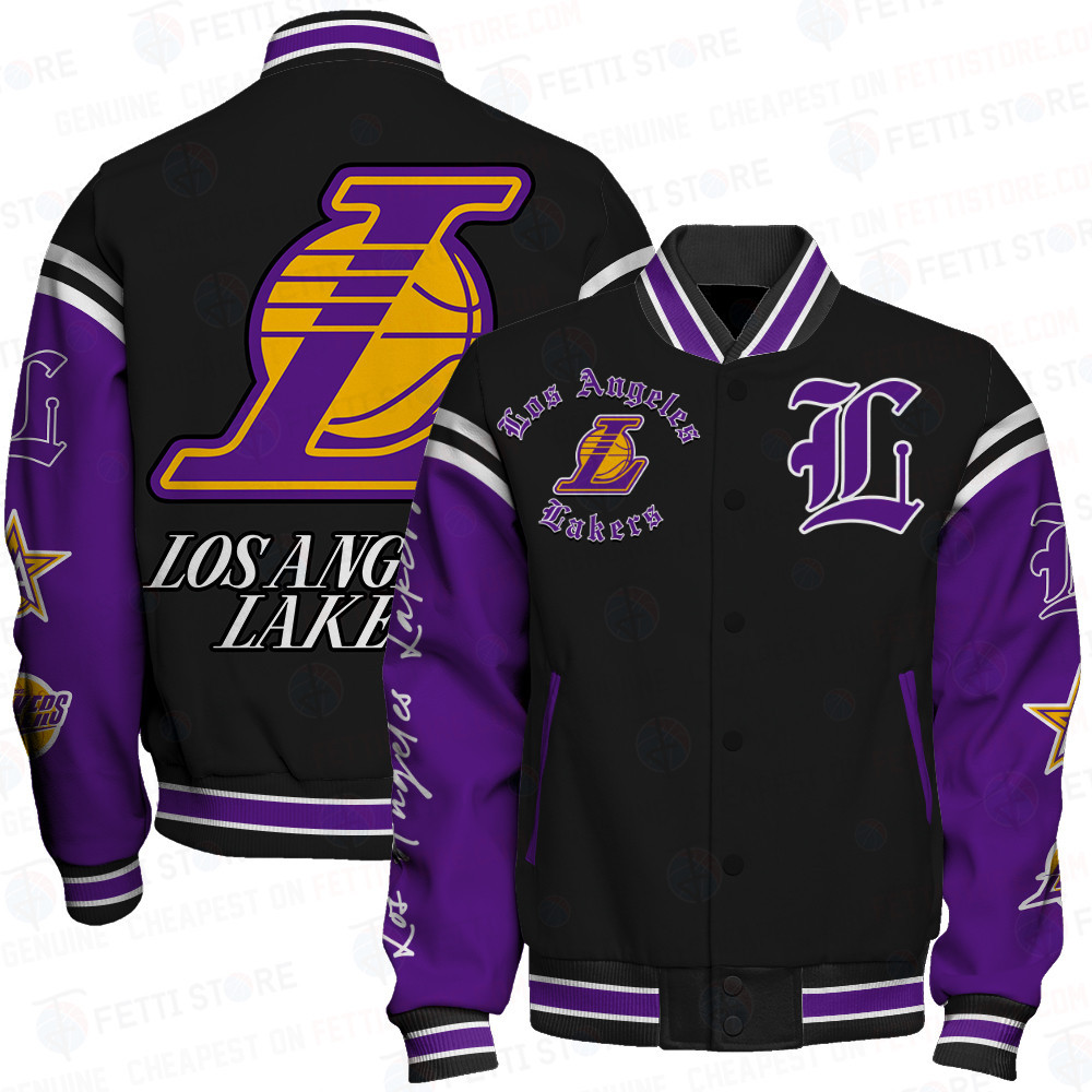 los angeles lakers nba baseball varsity jacket baseball jacket all over print sfat v12 tp7mv